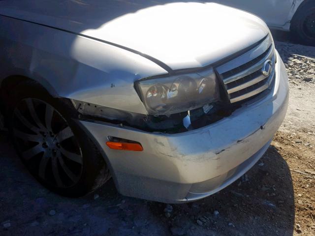 JNKAY41E53M004832 - 2003 INFINITI M45 SILVER photo 9