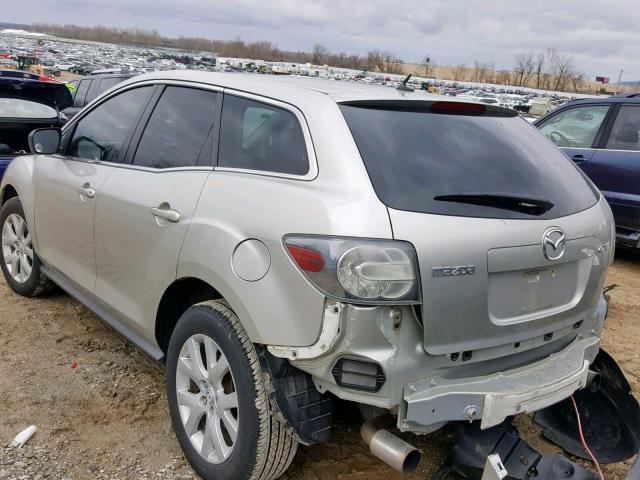 JM3ER29L770135093 - 2007 MAZDA CX-7 SILVER photo 3