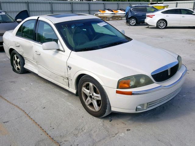 1LNHM87A52Y714789 - 2002 LINCOLN LS WHITE photo 1