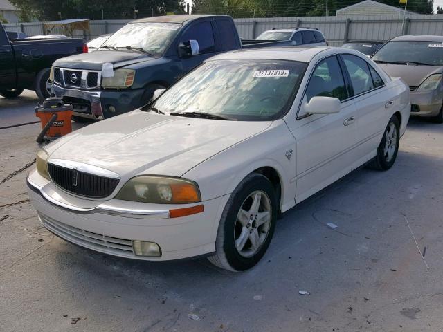 1LNHM87A52Y714789 - 2002 LINCOLN LS WHITE photo 2