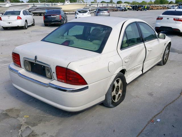 1LNHM87A52Y714789 - 2002 LINCOLN LS WHITE photo 4