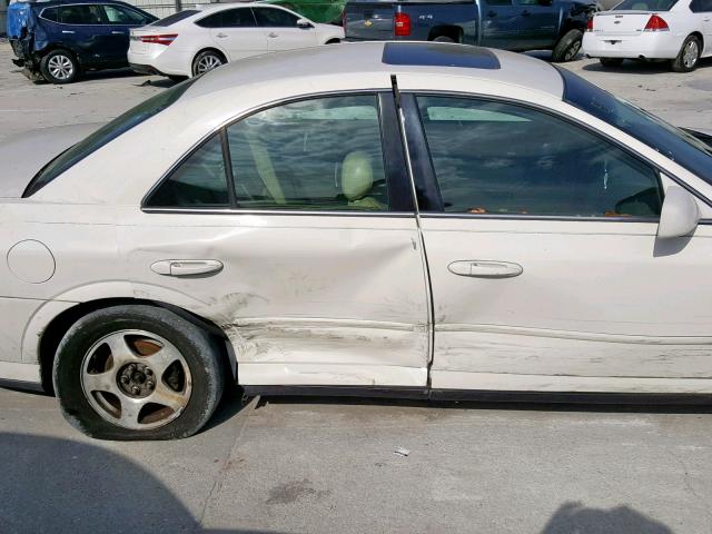 1LNHM87A52Y714789 - 2002 LINCOLN LS WHITE photo 9