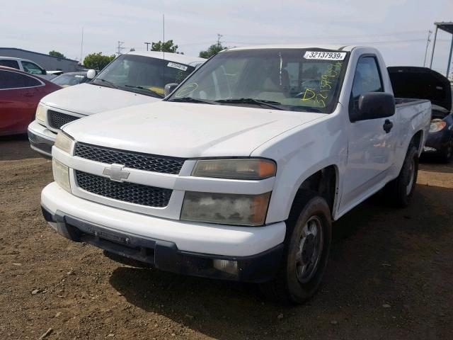 1GCCS148458218187 - 2005 CHEVROLET COLORADO WHITE photo 2