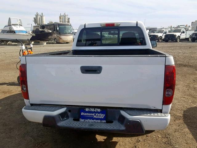 1GCCS148458218187 - 2005 CHEVROLET COLORADO WHITE photo 6