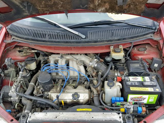 4N2DN11W4TD830518 - 1996 NISSAN QUEST XE RED photo 7