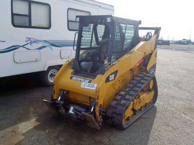 CAT0259BCYYZ01275 - 2011 CATERPILLAR SKIDLOADER YELLOW photo 2