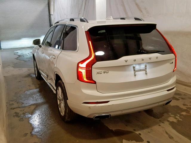 YV4A22PK7J1190146 - 2018 VOLVO XC90 T6 WHITE photo 3