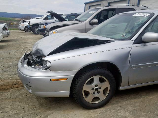 1G1NE52J93M674471 - 2003 CHEVROLET MALIBU LS SILVER photo 9