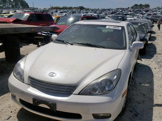 JTHBA30G340022874 - 2004 LEXUS ES 330 WHITE photo 2