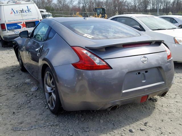 JN1AZ4EH3EM630906 - 2014 NISSAN 370Z BASE GRAY photo 3