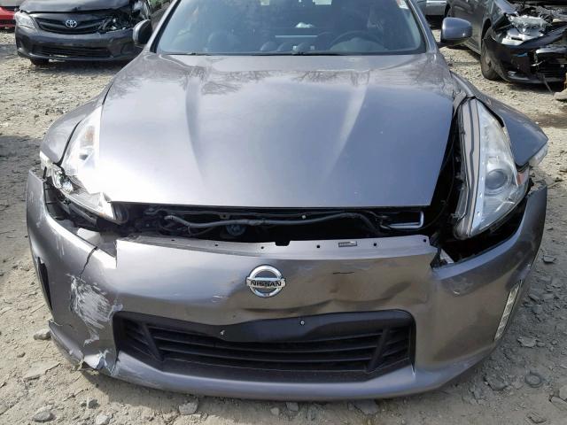 JN1AZ4EH3EM630906 - 2014 NISSAN 370Z BASE GRAY photo 9