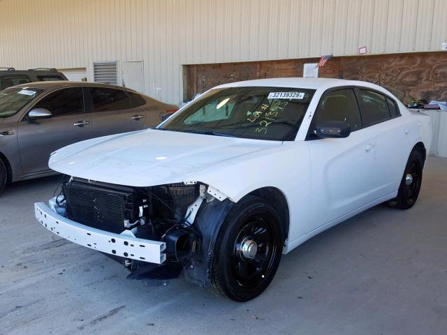 2C3CDXAG6GH309925 - 2016 DODGE CHARGER PO WHITE photo 2