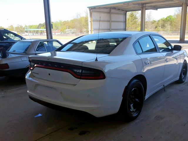 2C3CDXAG6GH309925 - 2016 DODGE CHARGER PO WHITE photo 4