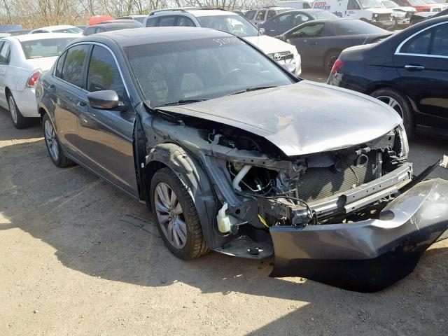 1HGCP2F84BA045202 - 2011 HONDA ACCORD EXL GRAY photo 1