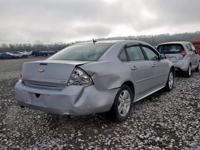 2G1WB5E35F1112173 - 2015 CHEVROLET IMPALA LIM SILVER photo 4