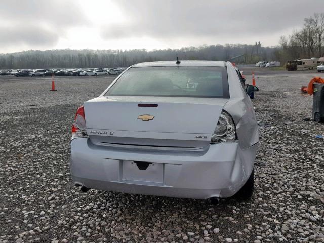 2G1WB5E35F1112173 - 2015 CHEVROLET IMPALA LIM SILVER photo 9