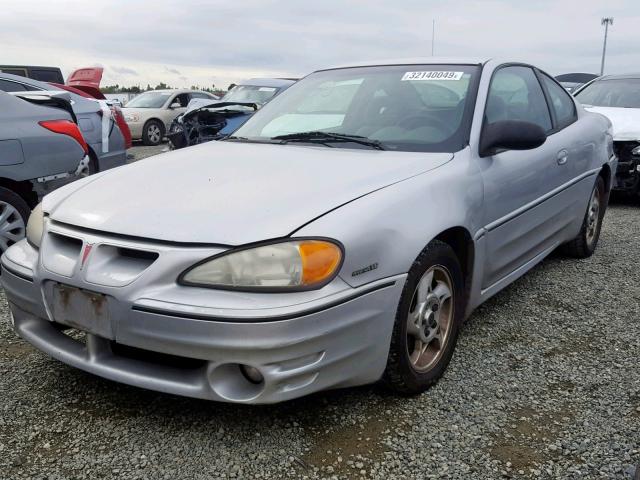 1G2NW12E64C107646 - 2004 PONTIAC GRAND AM G SILVER photo 2