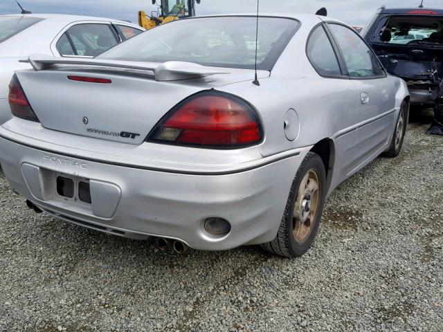 1G2NW12E64C107646 - 2004 PONTIAC GRAND AM G SILVER photo 4