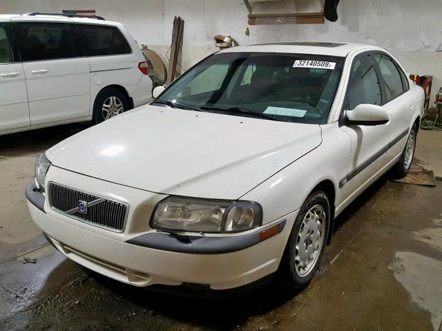 YV1TS97D7X1059579 - 1999 VOLVO S80 WHITE photo 2