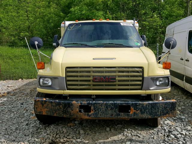 1GDJ5C1G59F413007 - 2009 GMC C5500 C5C0 YELLOW photo 9