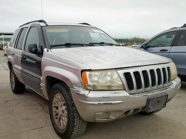 1J4GX58S72C282663 - 2002 JEEP GRAND CHER SILVER photo 1