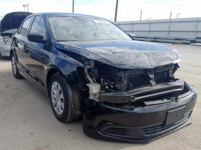 3VW2K7AJ8BM042593 - 2011 VOLKSWAGEN JETTA BASE BLACK photo 1