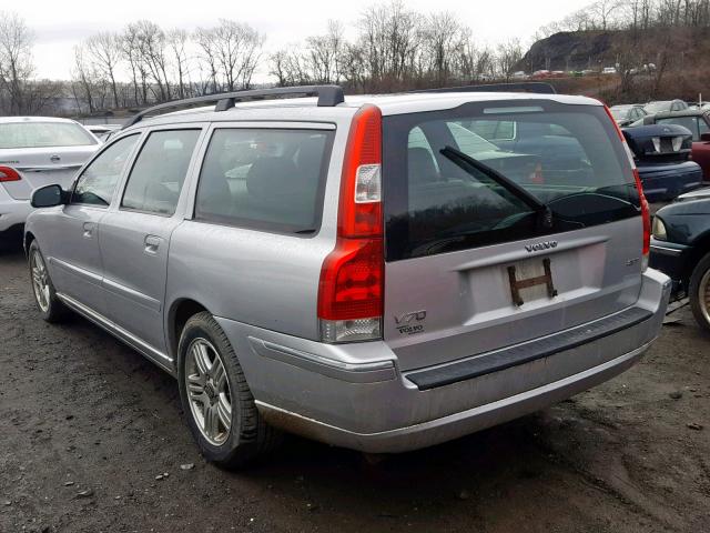 YV1SW592962552130 - 2006 VOLVO V70 2.5T SILVER photo 3