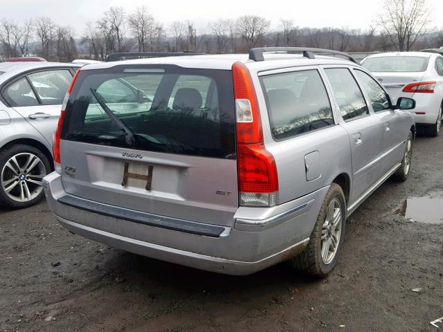 YV1SW592962552130 - 2006 VOLVO V70 2.5T SILVER photo 4