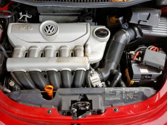 3VWRW31C76M423077 - 2006 VOLKSWAGEN NEW BEETLE Qırmızı foto 7