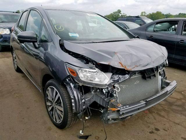 JHMGK5H78HS013522 - 2017 HONDA FIT EX SILVER photo 1