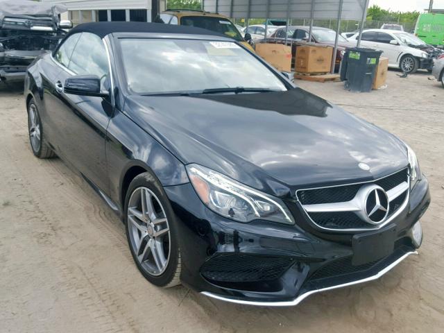 WDDKK6FF3HF361366 - 2017 MERCEDES-BENZ E 400 BLACK photo 1