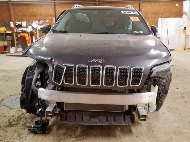 1C4PJMDX6KD135067 - 2019 JEEP CHEROKEE L GRAY photo 9