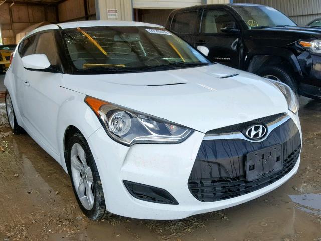 KMHTC6AD8DU117067 - 2013 HYUNDAI VELOSTER WHITE photo 1