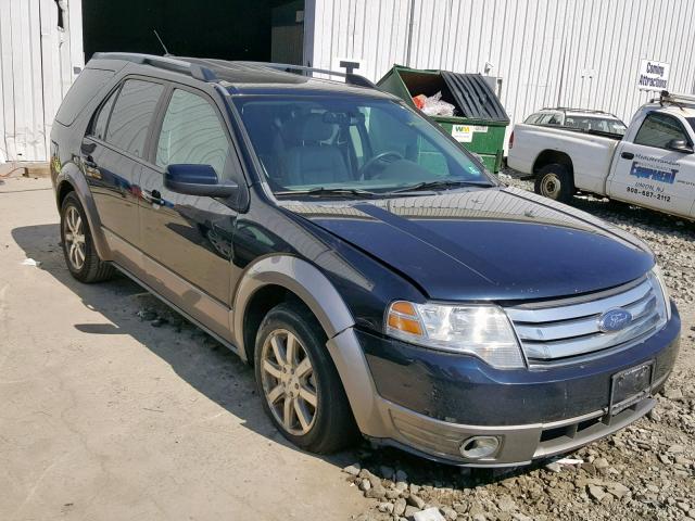 1FMDK02W38GA15264 - 2008 FORD TAURUS X S BLUE photo 1