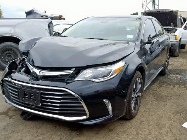 4T1BK1EB2JU284661 - 2018 TOYOTA AVALON XLE BLACK photo 2