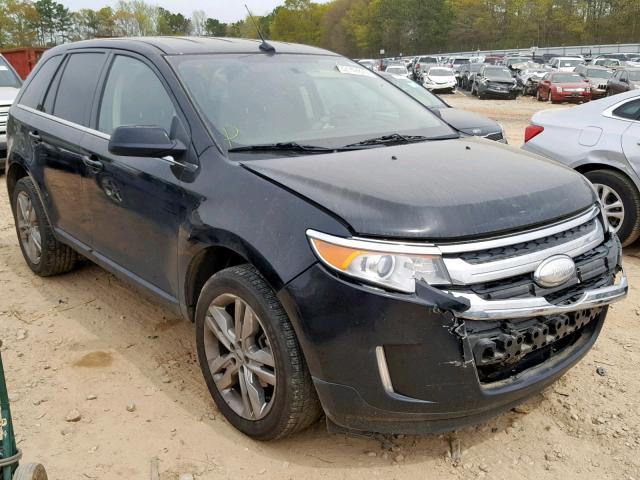 2FMDK3KC3CBA07365 - 2012 FORD EDGE LIMIT BLACK photo 1