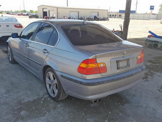 WBAEW534X5PN37244 - 2005 BMW 330 XI SILVER photo 3