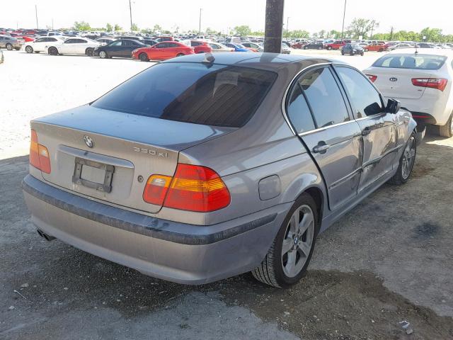 WBAEW534X5PN37244 - 2005 BMW 330 XI SILVER photo 4