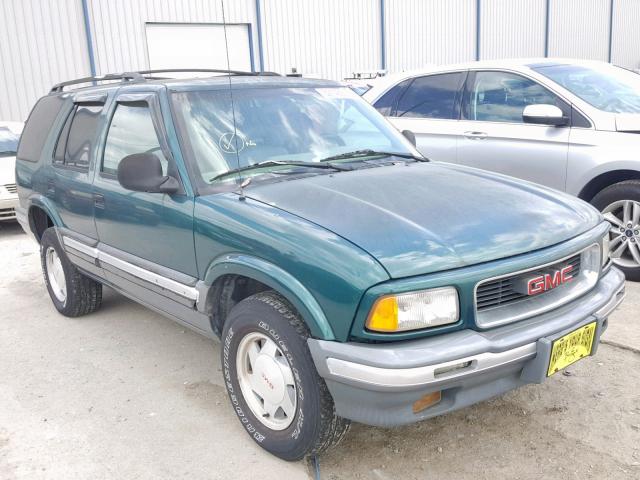 1GKCS13W3V2539807 - 1997 GMC JIMMY GREEN photo 1