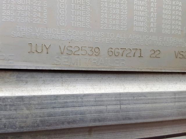 1UYVS25396G727122 - 2006 UTILITY TRAILER 白色 照片 10