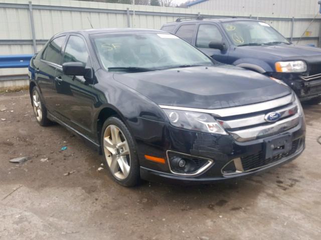 3FAHP0KC1BR151458 - 2011 FORD FUSION SPO BLACK photo 1