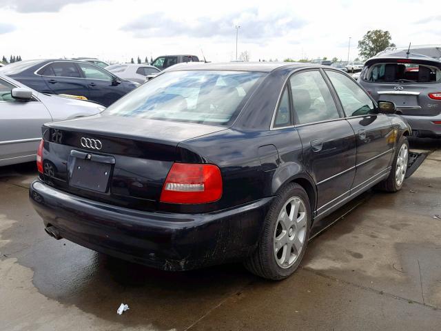 WAUDD68D4YA119950 - 2000 AUDI S4 2.7 QUA BLACK photo 4