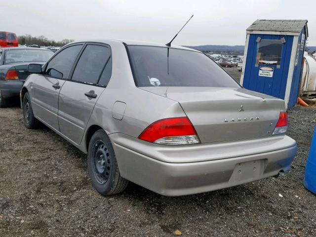 JA3AJ26E32U038798 - 2002 MITSUBISHI LANCER ES SILVER photo 3