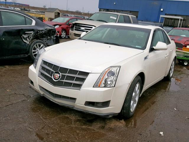 1G6DR57VX80192774 - 2008 CADILLAC CTS HI FEA WHITE photo 2