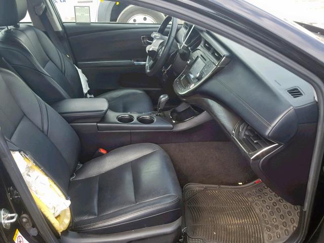 4T1BK1EB6GU211625 - 2016 TOYOTA AVALON XLE BLACK photo 5