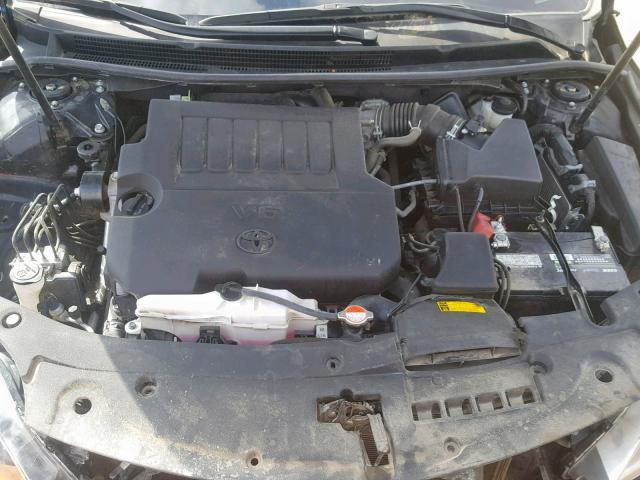 4T1BK1EB6GU211625 - 2016 TOYOTA AVALON XLE BLACK photo 7