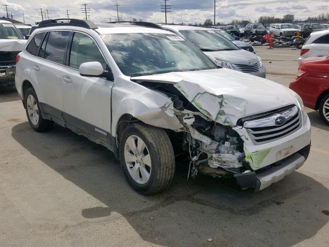 4S4BRDKC9B2365177 - 2011 SUBARU OUTBACK 3. WHITE photo 1