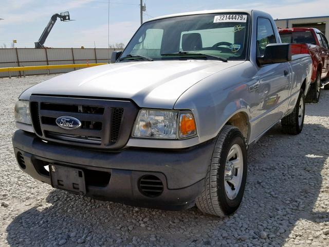 1FTKR1AD5BPB00742 - 2011 FORD RANGER SILVER photo 2