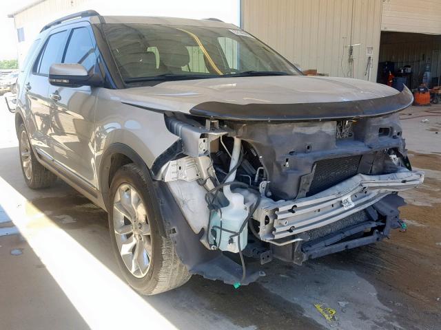 1FM5K7F84DGA92731 - 2013 FORD EXPLORER L SILVER photo 1