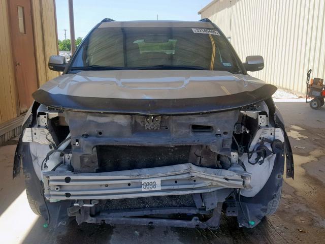 1FM5K7F84DGA92731 - 2013 FORD EXPLORER L SILVER photo 9